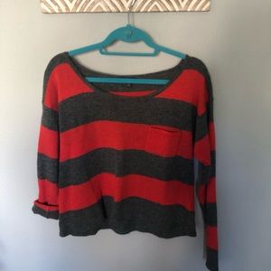 Striped wool sweater
